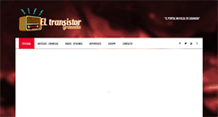 Desktop Screenshot of eltransistorgranada.com